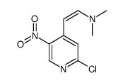 2-(2-CHLORO-5-NITROPYRIDIN-4-YL)VINYL]DIMETHYLAMINE structure