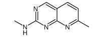 N,7-Dimethylpyrido[2,3-D]Pyrimidin-2-Amine structure