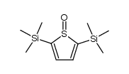 2,5-bis(trimethylsilyl)thiophene S-oxide Structure