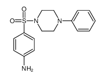 4-(4-phenylpiperazin-1-yl)sulfonylaniline Structure