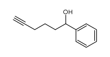 1-phenyl-hex-5-yn-1-ol结构式