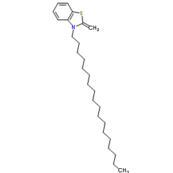 Benzothiazole, 2,3-dihydro-2-methylene-3-octadecyl- (9CI) picture