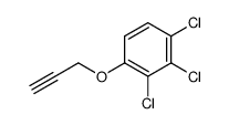 1,2,3-Trichloro-4-(2-propynyloxy)benzene Structure
