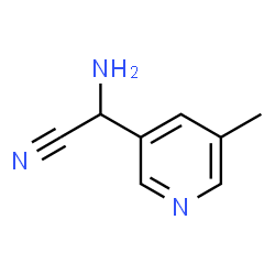 3-Pyridineacetonitrile,alpha-amino-5-methyl-(9CI)结构式