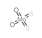 Molybdate(2-),dioxodithioxo-, diammonium, (T-4)- (9CI)结构式