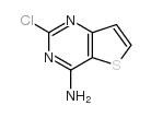 4-氨基-2-氯噻吩[3,2-D]嘧啶结构式