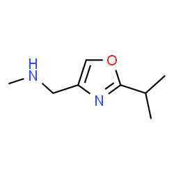 4-Oxazolemethanamine,N-methyl-2-(1-methylethyl)-(9CI) Structure