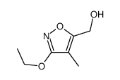 3-乙氧基-5-羟基甲基-4-甲基异噁唑结构式