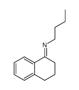 N-(3,4-dihydro-1(2H)-naphthalenylidene)-1-butanamine Structure