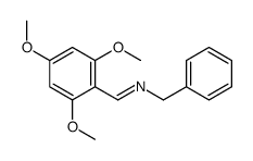 N-benzyl-1-(2,4,6-trimethoxyphenyl)methanimine Structure