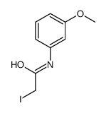 2-Iodo-N-(3-methoxyphenyl)acetamide structure