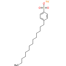 Sodium 4-tetradecylbenzenesulfonate结构式