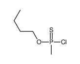 Methylphosphonochloridothioic acid o-butyl ester结构式