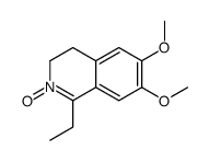 1-ethyl-6,7-dimethoxy-2-oxido-3,4-dihydroisoquinolin-2-ium Structure