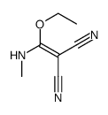 2-[ethoxy(methylamino)methylidene]propanedinitrile Structure