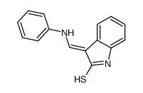 3-(anilinomethylidene)-1H-indole-2-thione Structure