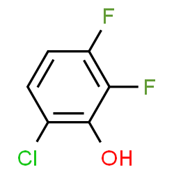 Phenol,6-chloro-2,3-difluoro- structure