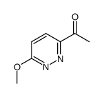 1-(6-methoxypyridazin-3-yl)ethanone结构式