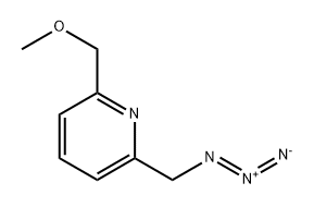 2-(Azidomethyl)-6-(methoxymethyl)-pyridine Structure