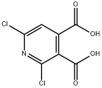 2,6-dichloropyridine-3,4-dicarboxylic acid Structure