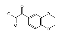 2-(2,3-dihydro-1,4-benzodioxin-6-yl)-2-oxoacetic acid Structure