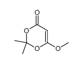 6-methoxy-2,2-dimethyl-4H-1,3-dioxin-4-one Structure