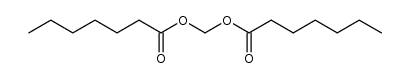 methylene diheptanoate Structure