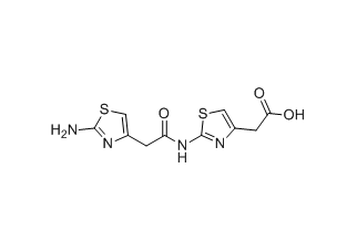 2-(2-(2-(2-氨基噻唑-4-基)乙酰氨基)噻唑-4-基)乙酸图片