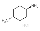 1,4-Cyclohexanediamine,hydrochloride (1:2), trans- Structure