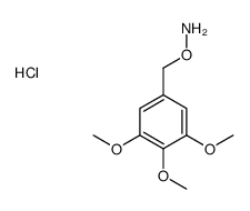 O-(3,4,5-TRIMETHOXYBENZYL)HYDROXYLAMINE HYDROCHLORIDE Structure