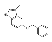 3-methyl-5-phenylmethoxy-1H-indole Structure