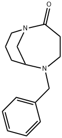 5-Benzyl-1,5-diazabicyclo[4.3.1]decan-2-one Structure