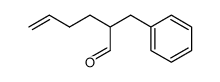 2-benzyl-hex-5-enal结构式