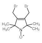 3,4-Bis(bromomethyl)-2,5-dihydro-2,2,5,5-tetramethyl-1H-pyrrol-1-yloxy Radical structure