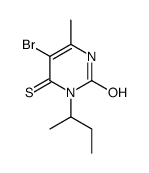 5-Bromo-3-sec-butyl-6-methyl-4-thioxo-3,4-dihydropyrimidin-2(1H)-one结构式