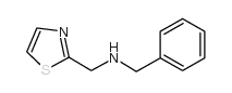 BENZYL-THIAZOL-2-YLMETHYL-AMINE Structure