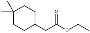 (4,4-Dimethyl-cyclohexyl)-acetic acid ethyl ester Structure