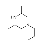 Piperazine, 3,5-dimethyl-1-(1-methylethyl)- (9CI) structure