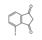 4-iodo-2H-indene-1,3-dione Structure