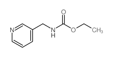 Ethyl (pyridin-3-ylmethyl)carbamate结构式