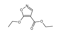 ethyl 5-ethoxyisoxazole-4-carboxylate结构式