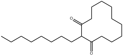 2-Octyl-1,3-cyclododecanedione结构式