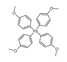 Pb(C6H4OMe-p)4 Structure