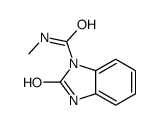 1H-Benzimidazole-1-carboxamide,2,3-dihydro-N-methyl-2-oxo-(9CI) Structure