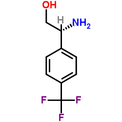 (R)-2-Amino-2-(4-trifluoromethylphenyl)ethanol Structure