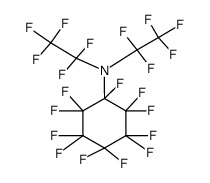 N,N-perfluorodiethylcyclohexylamine结构式