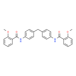 N,N-(methylenebis(4,1-phenylene))bis(2-methoxybenzamide) picture