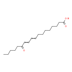 13-Oxo-9,11-octadecadienoic acid Structure