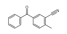 5-benzoyl-2-methyl-benzonitrile结构式