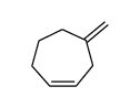 4-methylenecycloheptene结构式